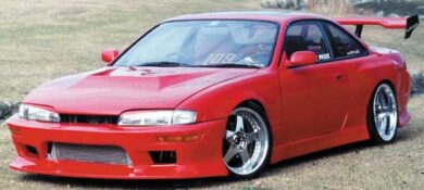 Zenki Silvia in red with Aero Palace kit